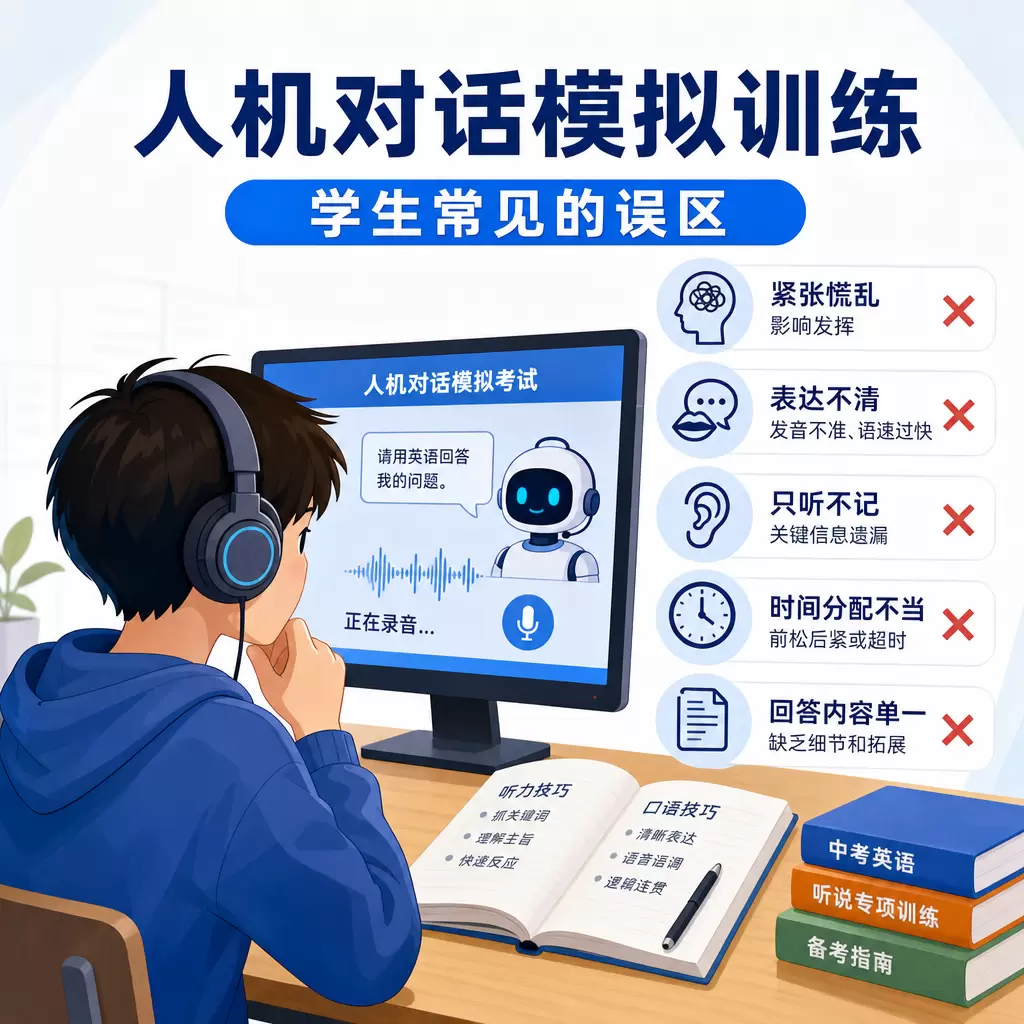 武汉中考人机对话模拟训练,听说能力提升的必经之路