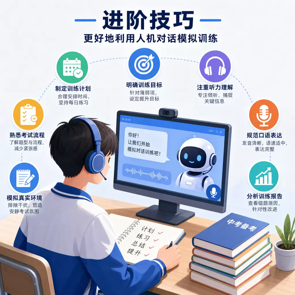 如何有效利用人机对话模拟训练提升中考成绩