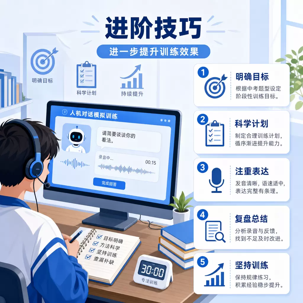 人机对话模拟训练能否提升中考应试能力?
