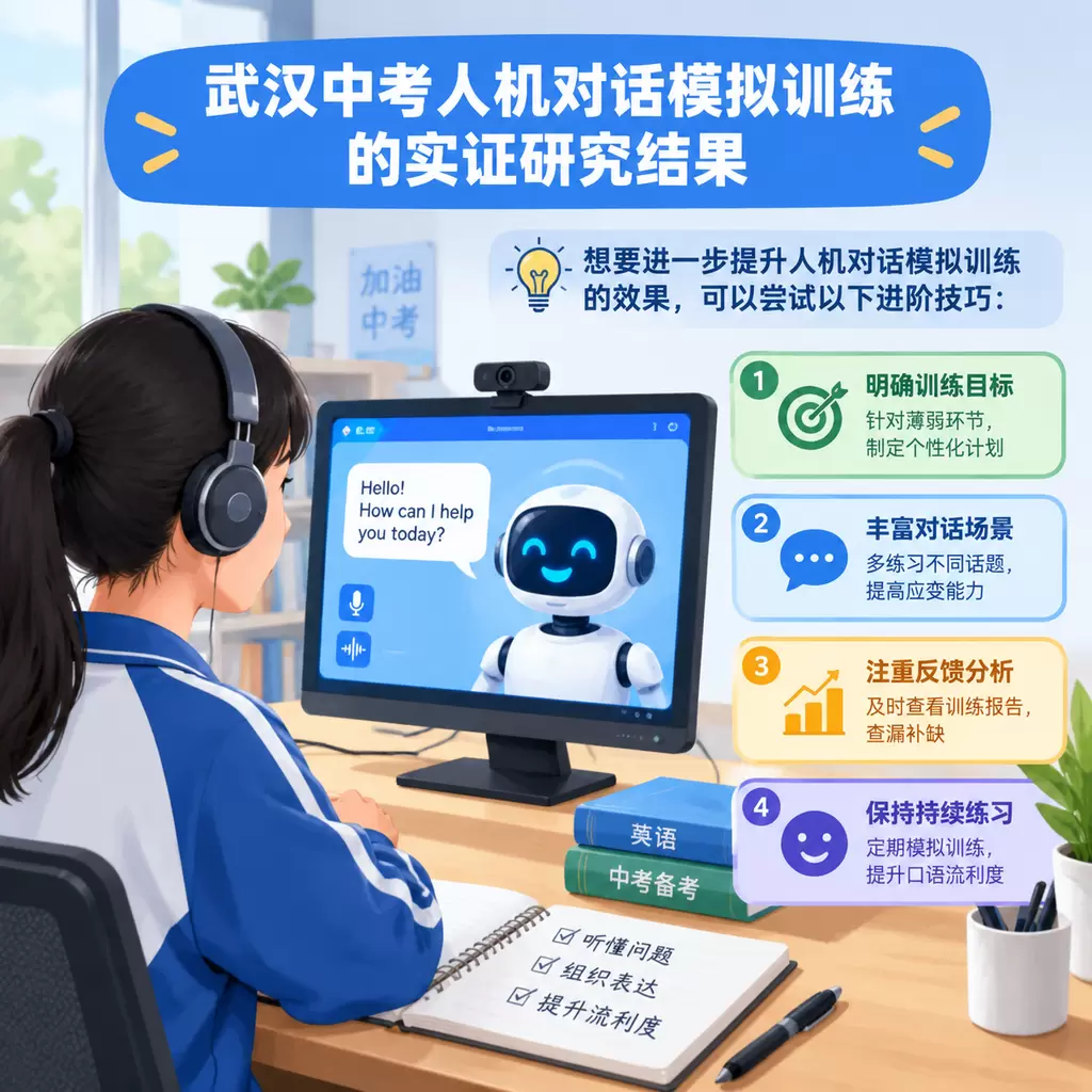 武汉中考人机对话模拟训练的实证研究结果
