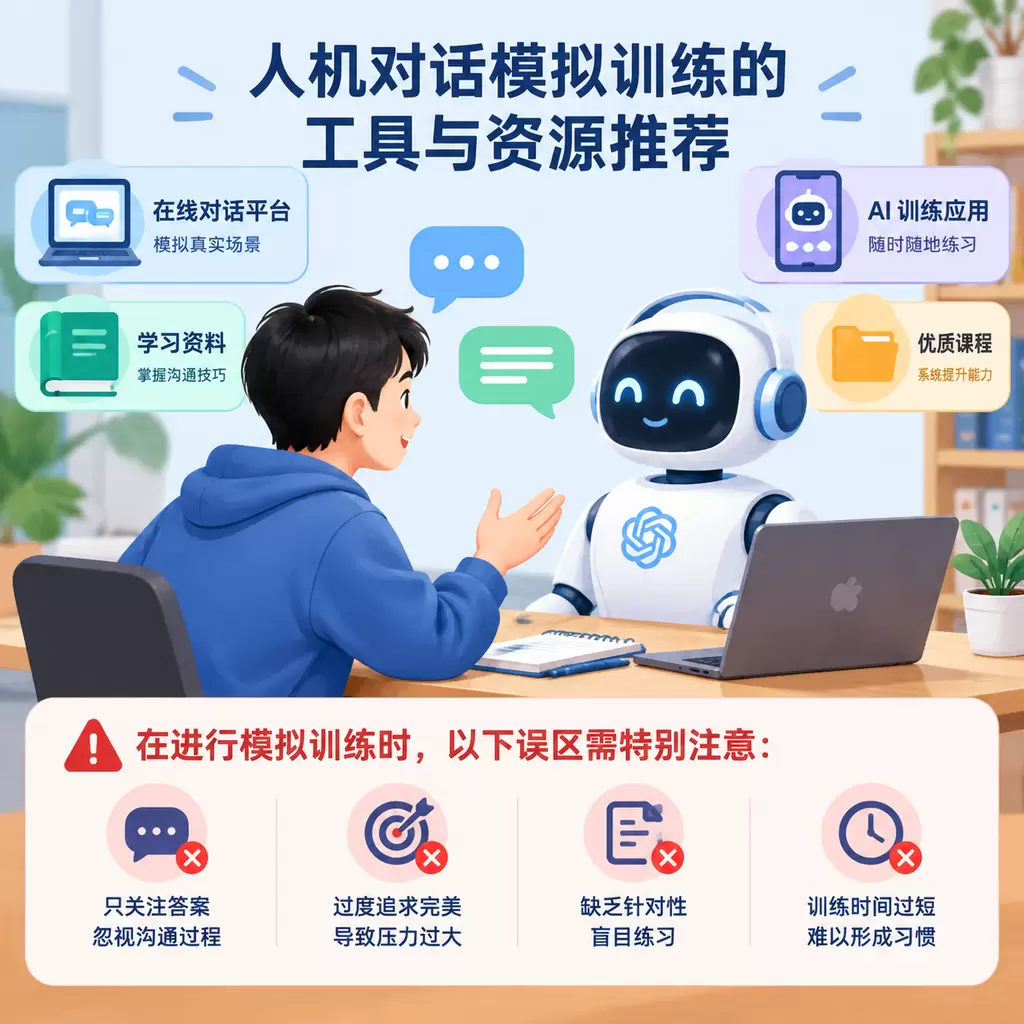 人机对话模拟训练的工具与资源推荐