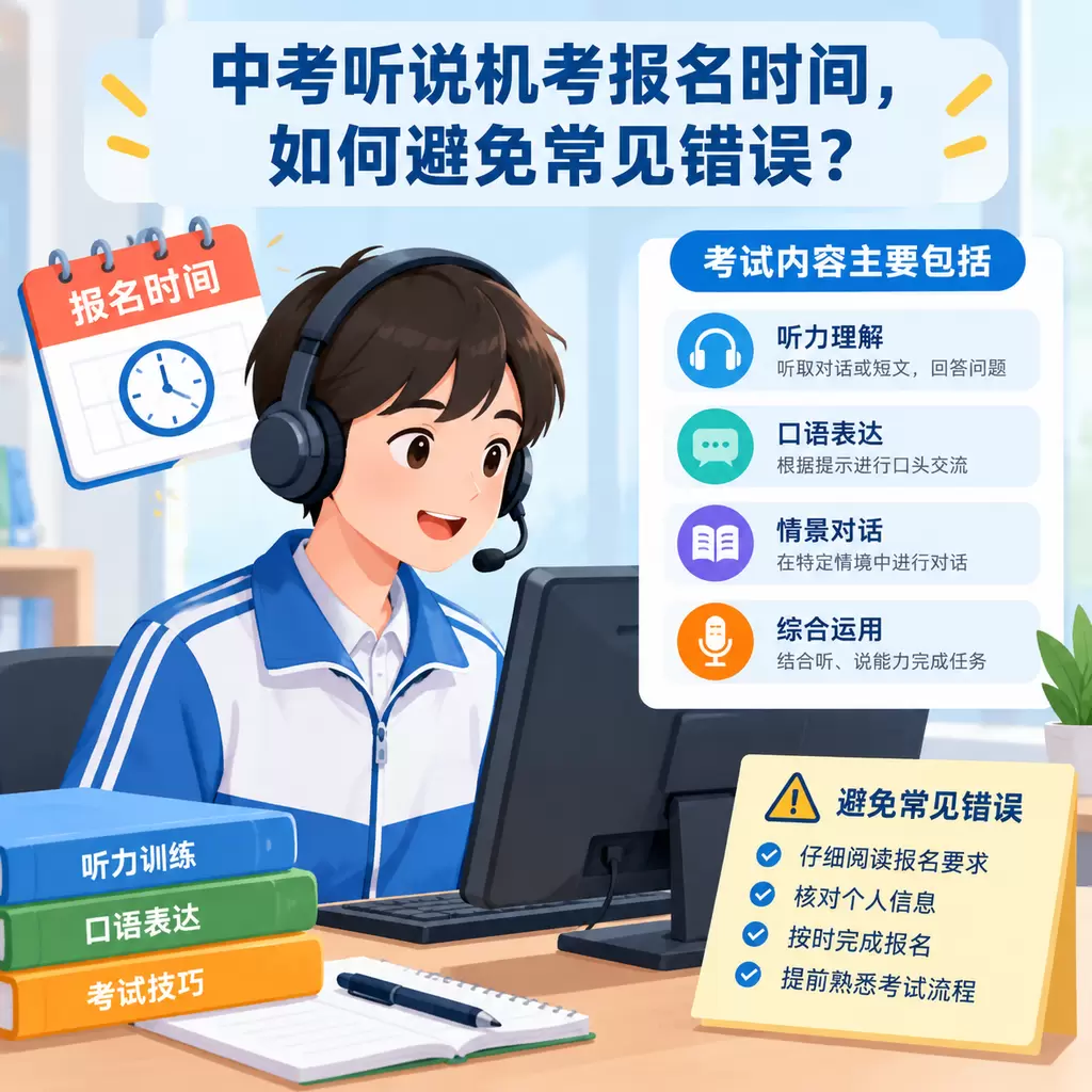 宣恩中考听说机考报名时间,如何避免常见错误?