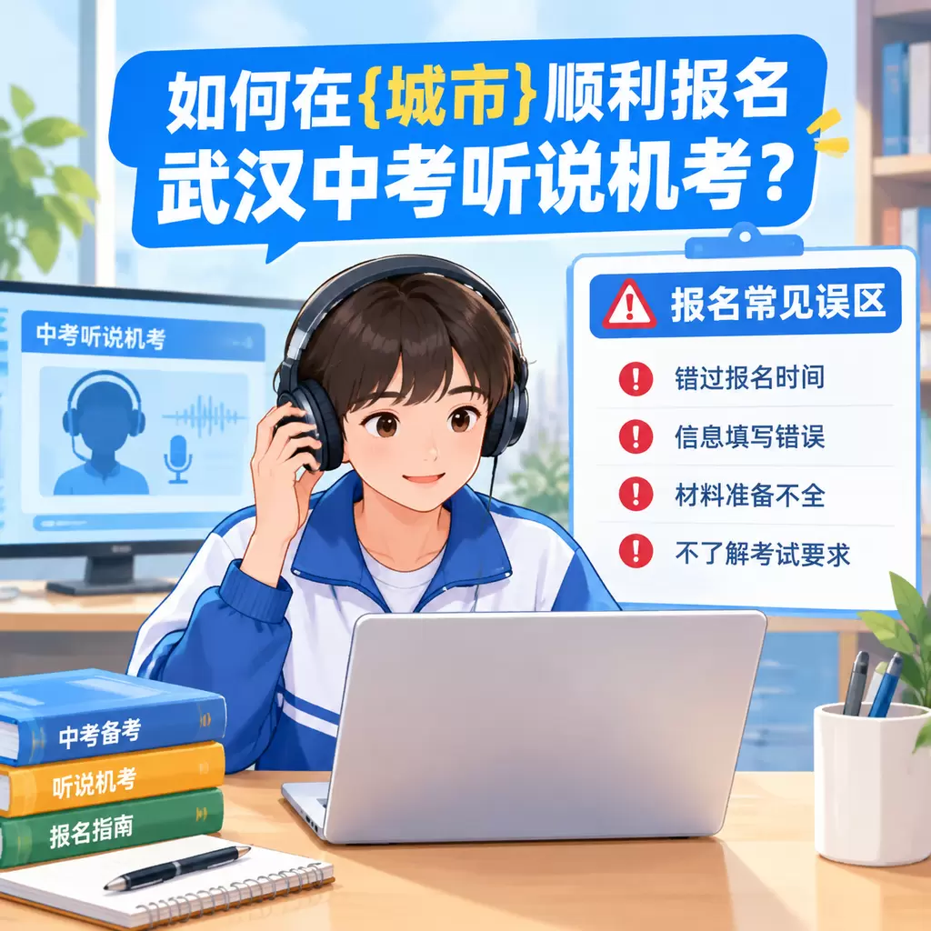 如何在宣恩顺利报名武汉中考听说机考？