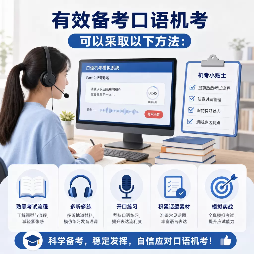 武汉口语机考怎么考?如何选择合适的培训机构