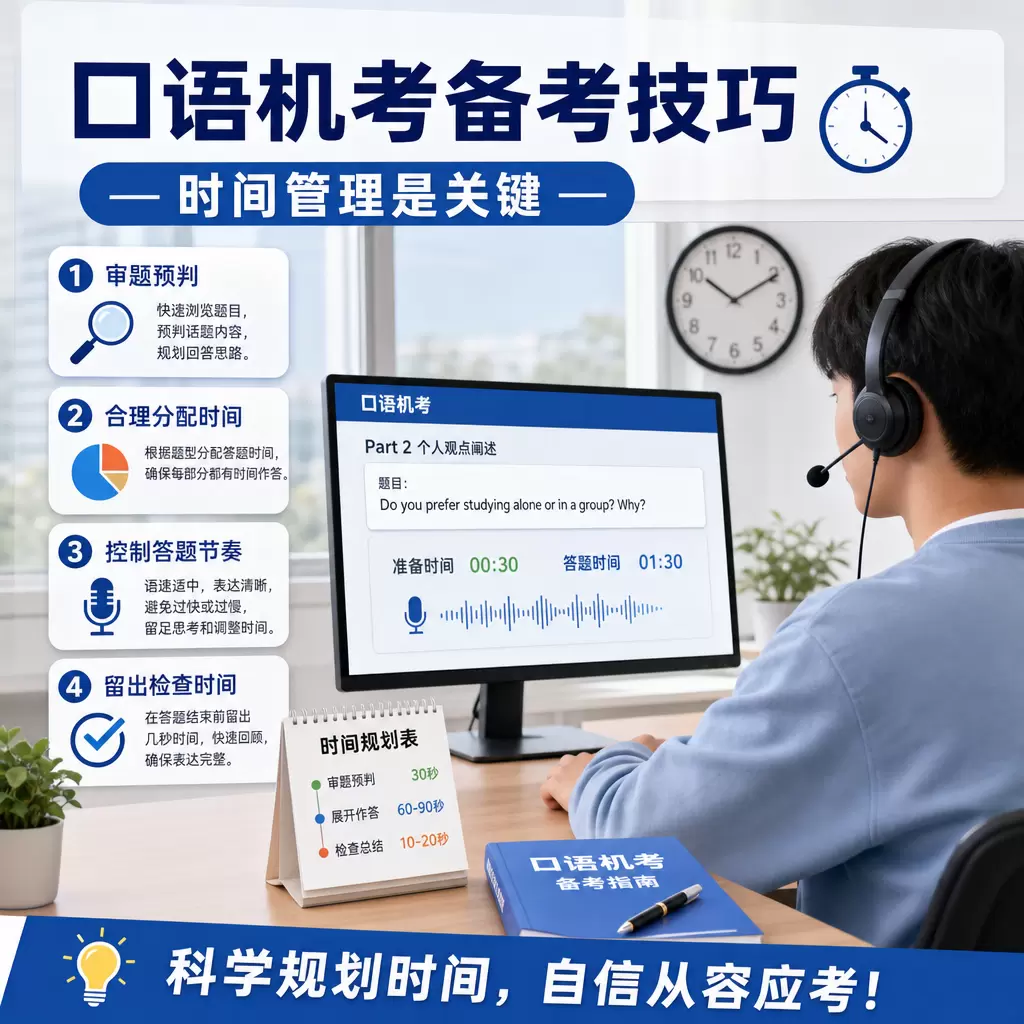 口语机考备考技巧:如何在宣恩提升考试分数