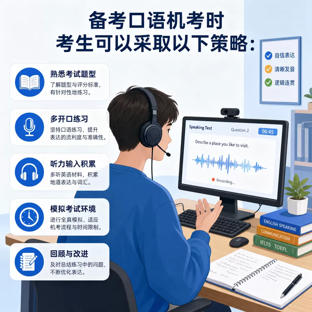 在宣恩参加口语机考前你需要知道的事项