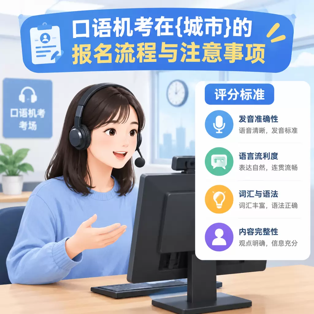 口语机考在宣恩的报名流程与注意事项