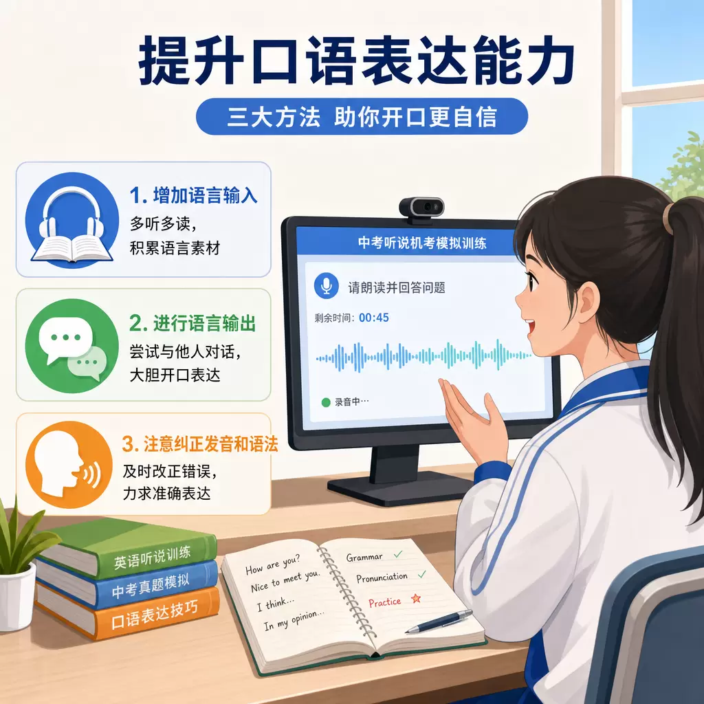 如何通过2027武汉中考听说机考模拟训练提升口语能力